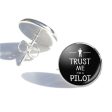 Trust Me I m a Pilot Designed Stud Earrings Sale