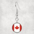 Canada Flag Designed Earrings on Sale