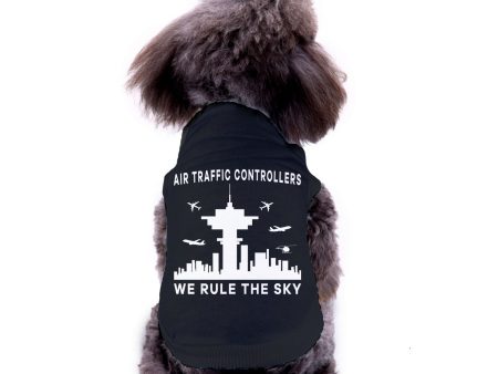 Air Traffic Controllers - We Rule The Sky Designed Dog Pet Vests Cheap