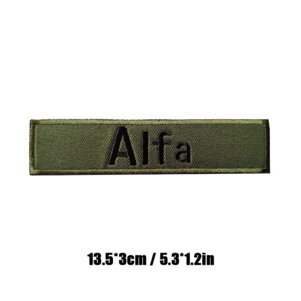 Aifa Designed Embroidery Patch Sale