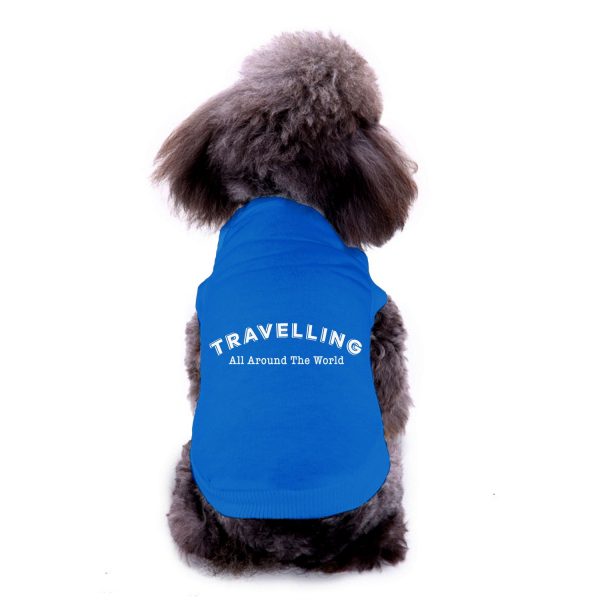 Travelling All Around The World Designed Dog Pet Vests Sale