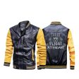 Trust Me I m a Flight Attendant Designed Stylish Leather Bomber Jackets Discount