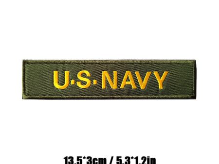 U.S. NAVY Designed Embroidery Patch Online now