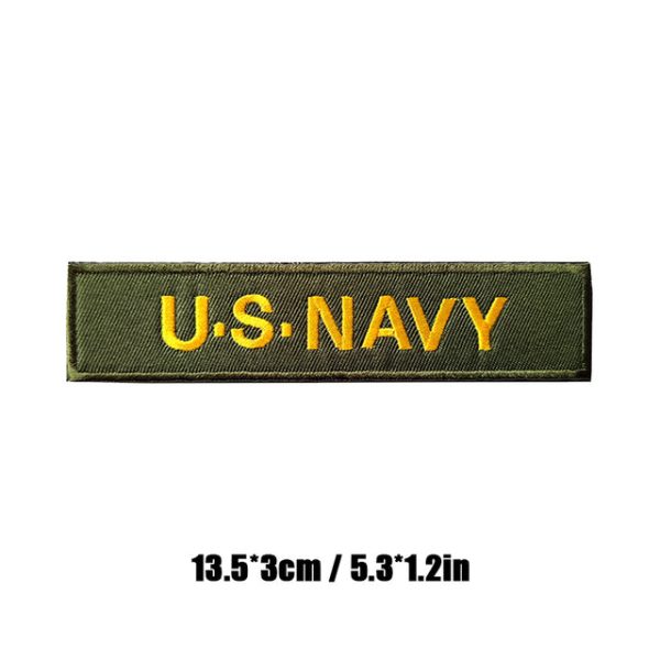 U.S. NAVY Designed Embroidery Patch Online now