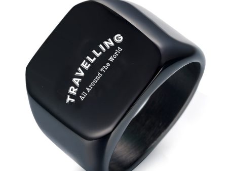 Travelling All Around The World Designed Men Rings Online now