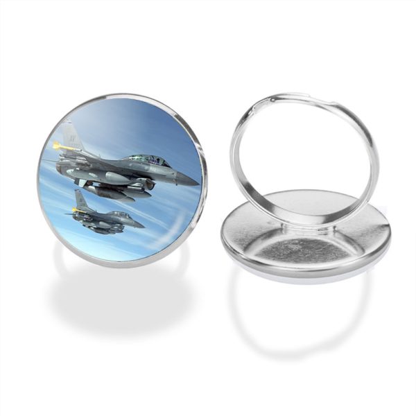 Two Fighting Falcon Designed Rings Online Sale