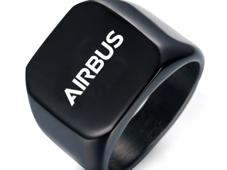 Airbus & Text Designed Men Rings Online Sale