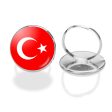 Turkey Flag Designed Rings For Cheap