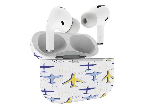 Very Colourful Airplanes2 Designed AirPods  Pro  Cases Fashion