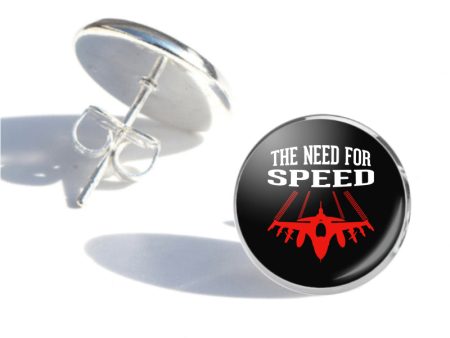 The Need For Speed Designed Stud Earrings Online Sale