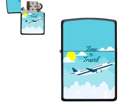 Time to Travel Designed Metal Lighters Online Hot Sale