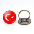 Turkey Flag Designed Rings For Cheap