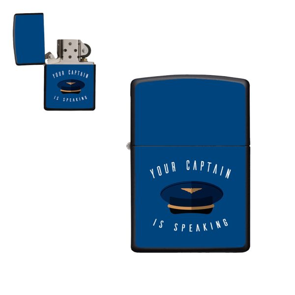 Your Captain Is Speaking Designed Metal Lighters Hot on Sale