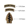 US Army Lightning Camo Designed Embroidery Patch Online Sale