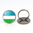 Uzbekistan Flag Designed Rings For Cheap