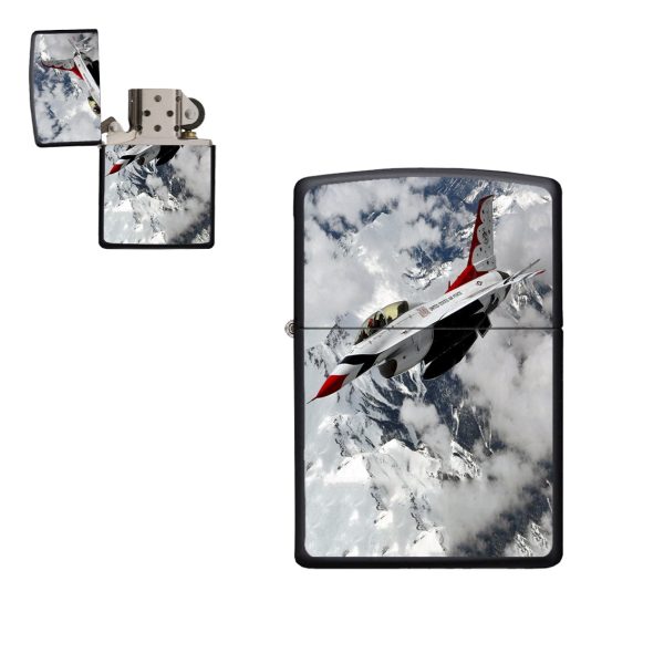 US AirForce Show Fighting Falcon F16 Designed Metal Lighters Online Sale