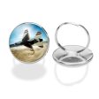 Turning Right Fighting Falcon F16 Designed Rings on Sale