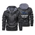 The Sukhoi SU-35 Designed Hooded Leather Jackets Online