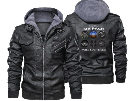 The Only Six Pack I Will Ever Need Designed Hooded Leather Jackets Fashion