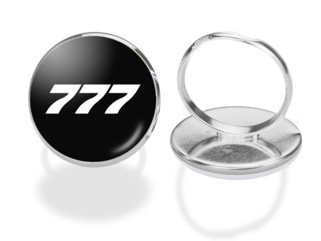 777 Flat Text Designed Rings Online Sale