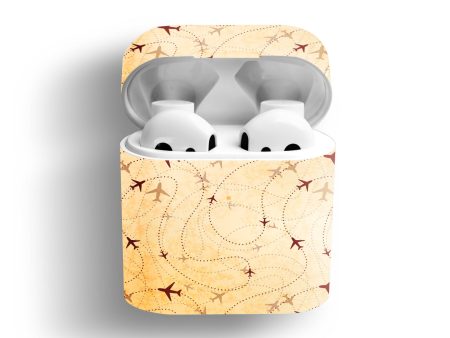 Vintage Travelling with Aircraft Designed AirPods Cases For Cheap